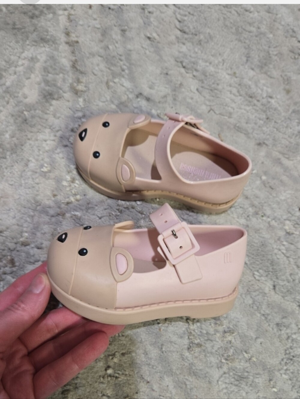 Mini Melissa Pink Shoes Size 6